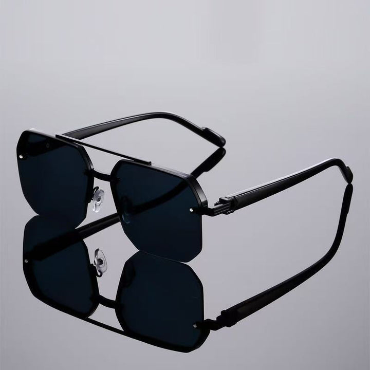 Oversized Square Aviator Sunglasses with Gradient Lenses | Lane