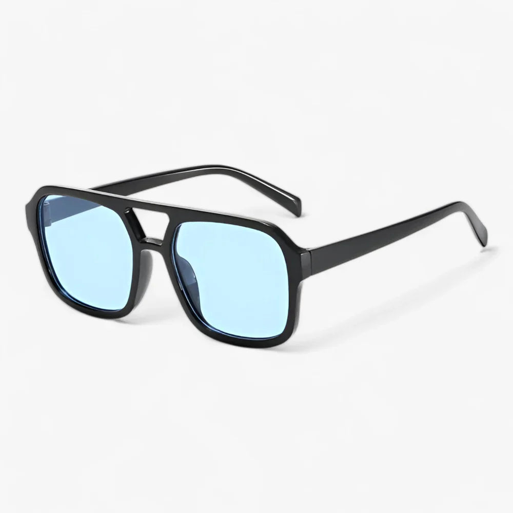 Oversized Square Aviator Sunglasses with UV400 Protection | Finley