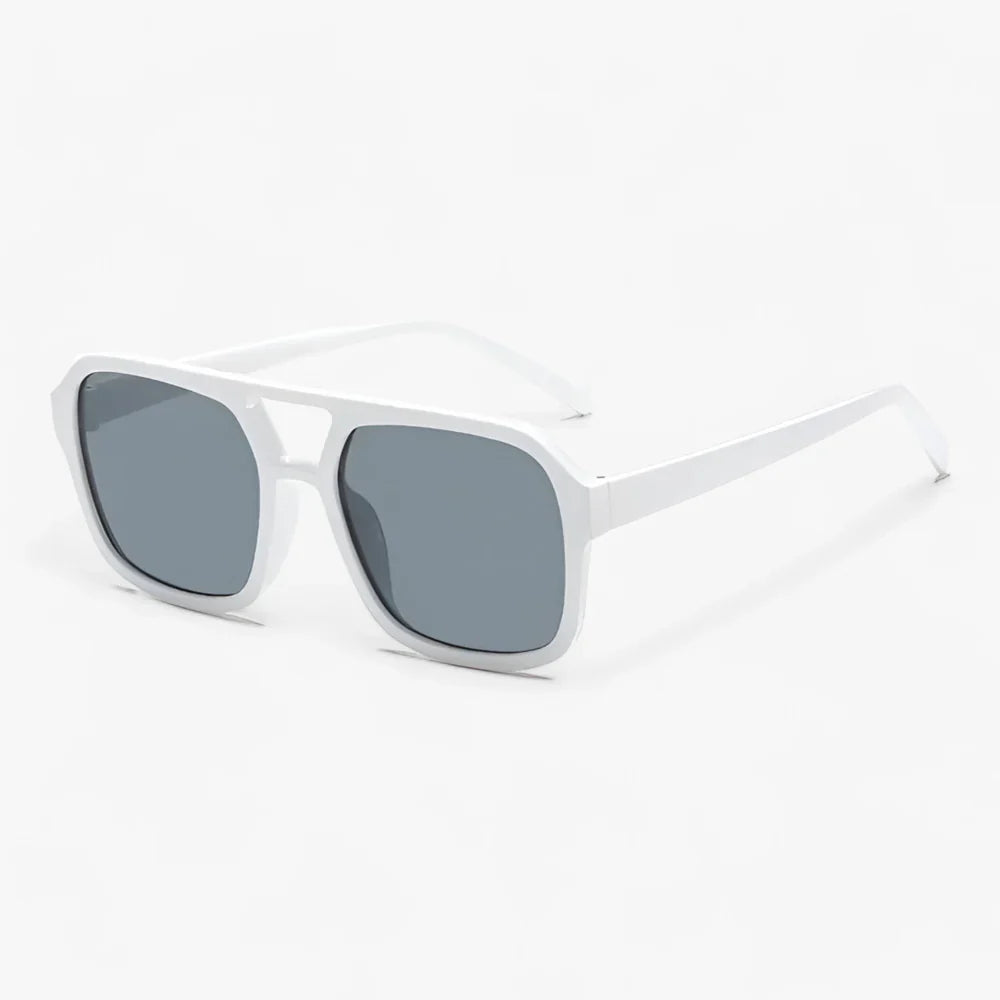Oversized Square Aviator Sunglasses with UV400 Protection | Finley
