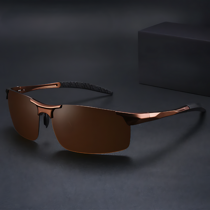 Polarized Aluminum Sport Sunglasses with UV400 Protection | Jake