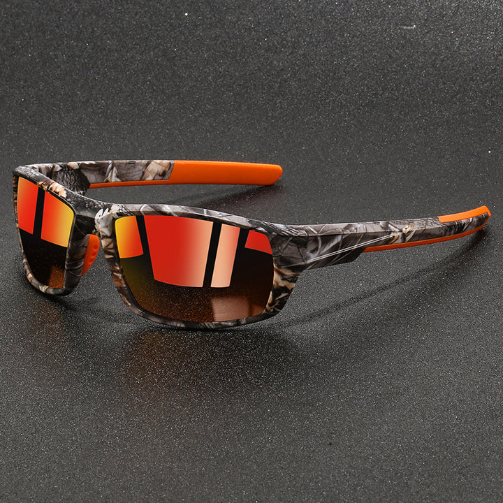 Polarized Camo Sunglasses with Mirrored Lenses | Oakley