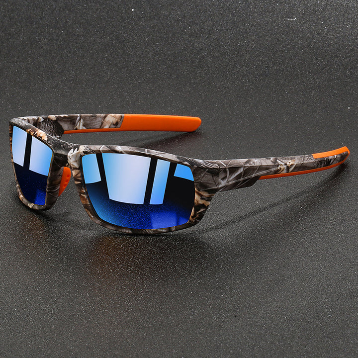 Polarized Camo Sunglasses with Mirrored Lenses | Oakley