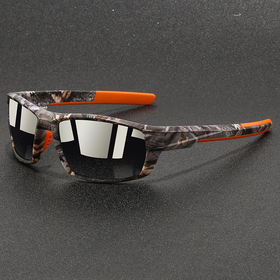 Polarized Camo Sunglasses with Mirrored Lenses | Oakley
