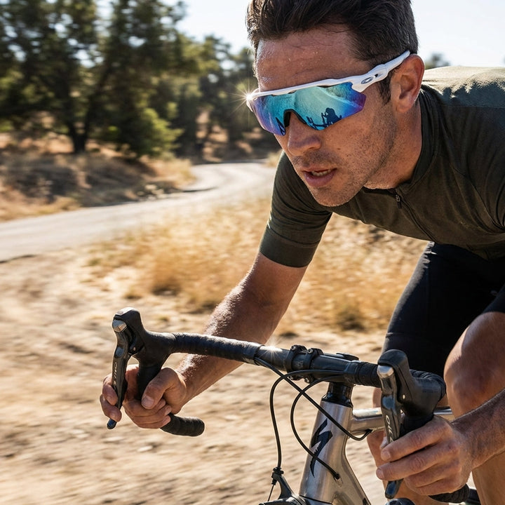 Polarized Mirrored Sport Sunglasses with UV Protection | Noel