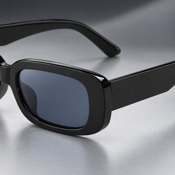 Retro Rectangle Sunglasses with UV400 Lens Protection | Gabriella