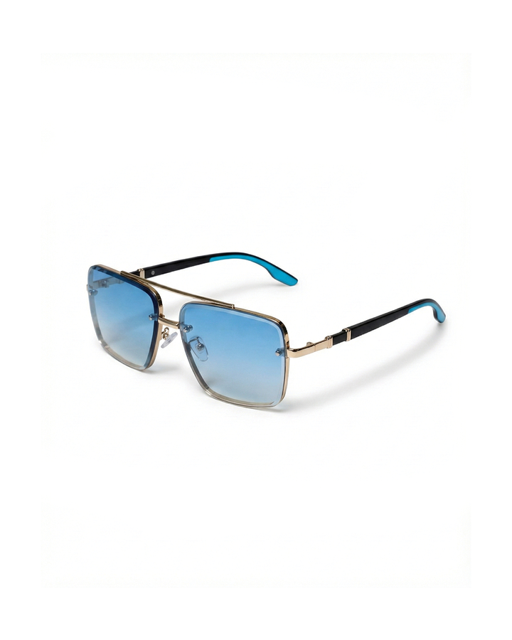 Square Aviator Sunglasses with Gradient Lenses | Jesse