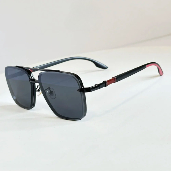 Square Aviator Sunglasses with Gradient Lenses | Jesse